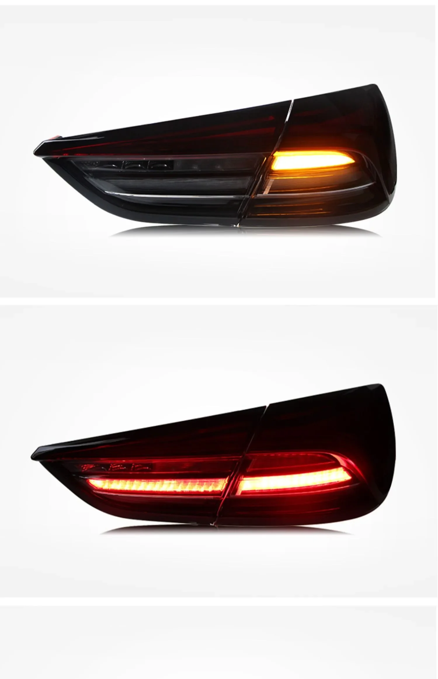 Car Rear Lamp LED Tail Light taillight Brake Lamp Reverse light Turn signal for Maserati Quattroporte 13-17