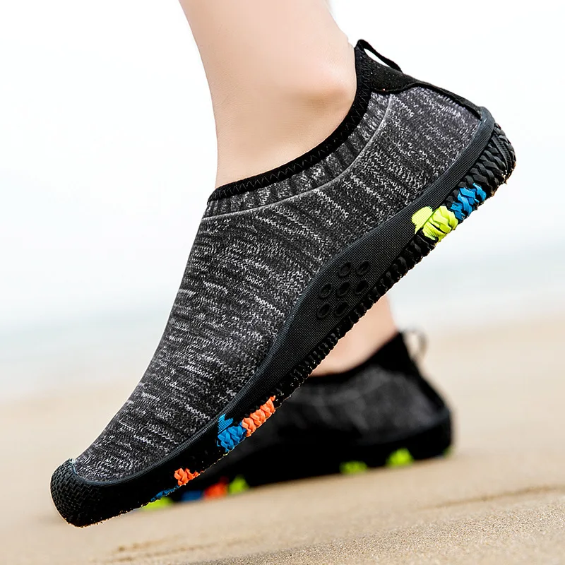 Men Women Quick-Dry Wading Shoes Water Shoes Breathable Aqua In Upstream Antiskid Outdoor Sports Wearproof Beach Sneakers