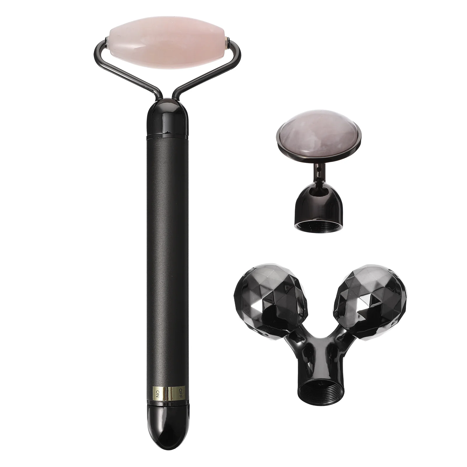 1 set 1 Set 3-In- Jade Facial Roller For Anti-Aging Wrinkle Reduction Eyes Relief Face Massage Tool Facial Care