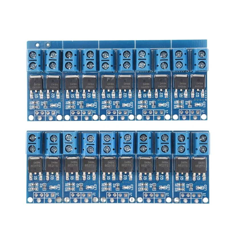 10PCS DC 5V-36V 15A(Max 30A) MOSFET MOS FET Trigger Switch Driver Module 0-20Khz PWM Regulator Control Panel