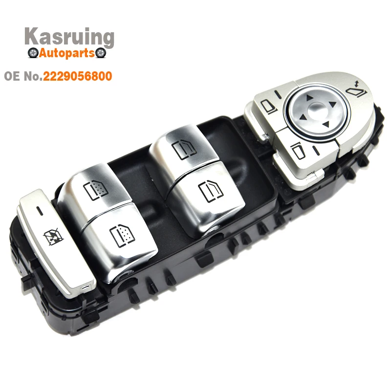 

2229056800 A2229056800 New Front Door Window Control Switch For Mercedes-Benz W205 S205 X253 C253 GLC 200 220 300 350 400
