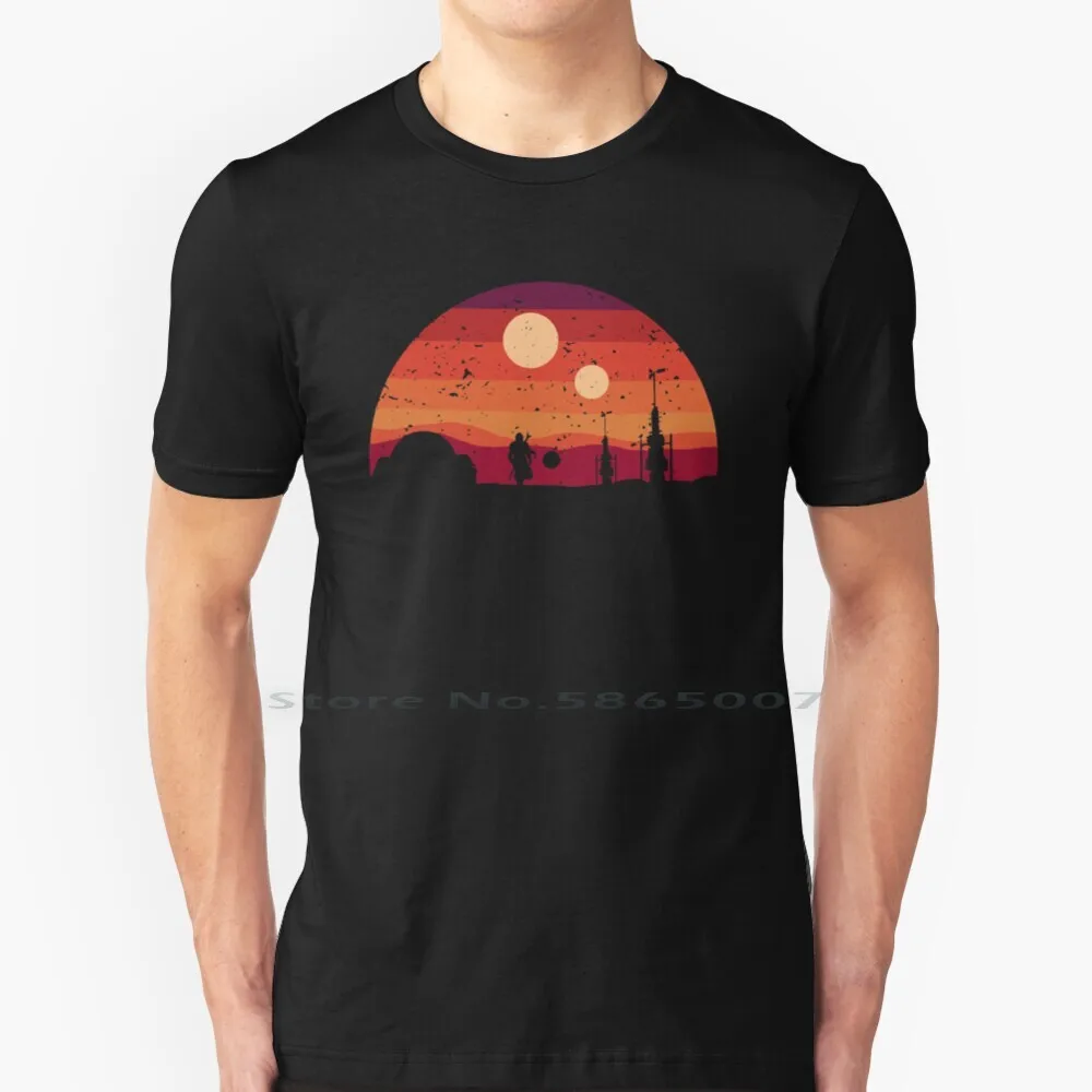 Tatooine Retro T Shirt Cotton 6XL Grogu The Ugly Skywalker I Have Spoken Bounty Clone Baby Ferda Wars Seagulls Tano Stop It Now