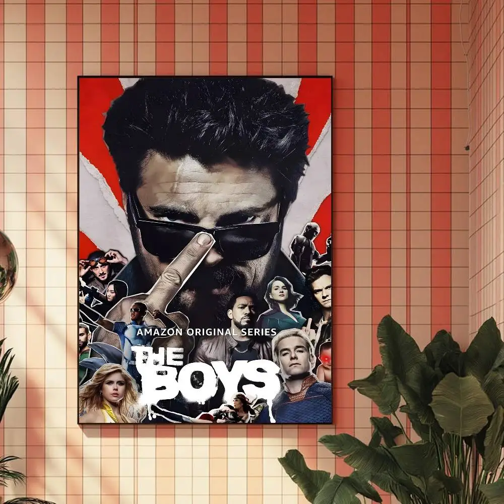 المسلسل التلفزيوني T-The Boys ملصق HD ديكور المنزل لزجة جدار مقاوم للماء غرفة المعيشة المنزلي بار ديكور جمالي