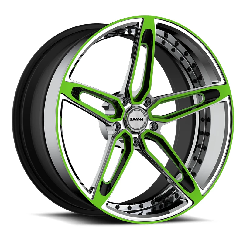 

ZXMM Custom Multi Spoke 3 Piece Forged Alloy Wheel 17 18 20 24 26 Inch for Mercedes BMW Audi Wheel Rims