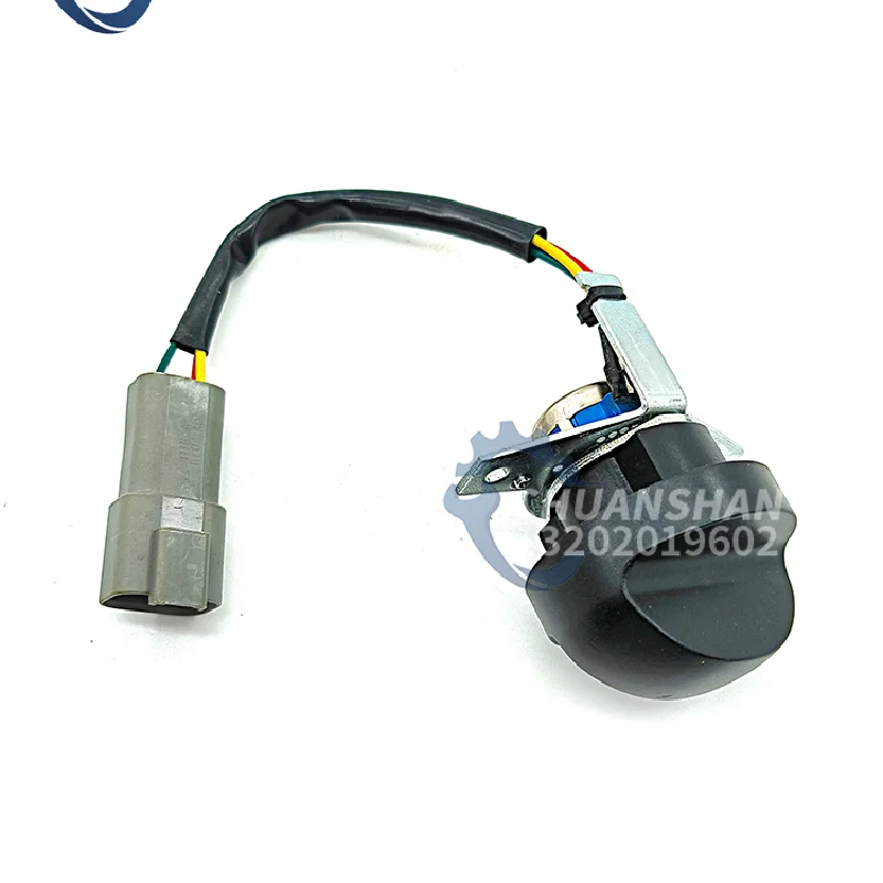 Applicable to for Yuchai 85/135/230 excavator accessories throttle knob throttle switch electronic throttle gear switch