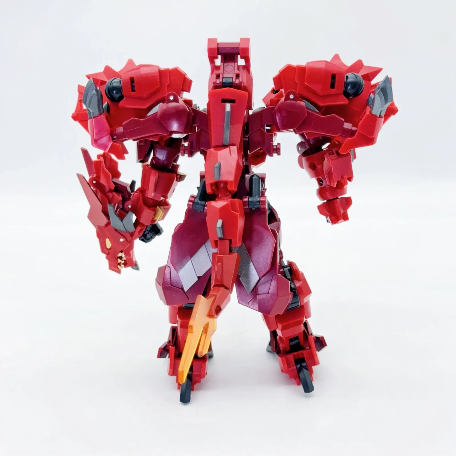 In Stock Transforming Toys JinBao Mini Flame Dragon 8871 Red  Robot Model Action Doll Figures Toys Collection Gifts Anime