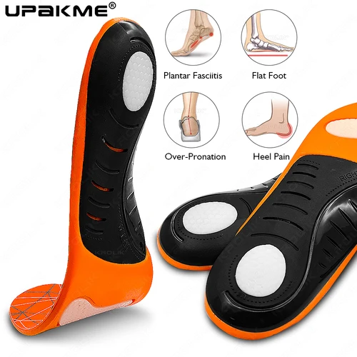EVA 정형외과 안창 신발 밑창 발 아치 패드, X/O 타입 다리 교정 평발 아치 지원, 스포츠 신발 삽입 EU35-48
