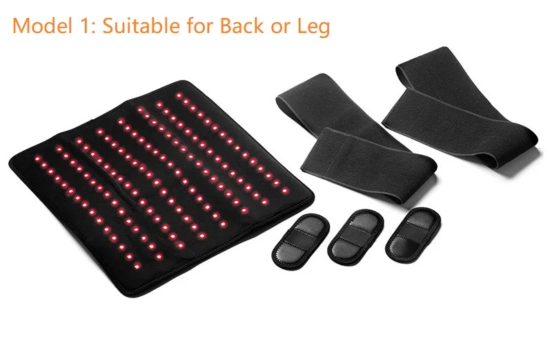 660nm/850nm Horse Infrared Therapy Wraps Red Light Leg & Back Care Pads