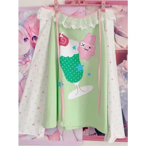 Женская футболка хлопок Melon Soda Print