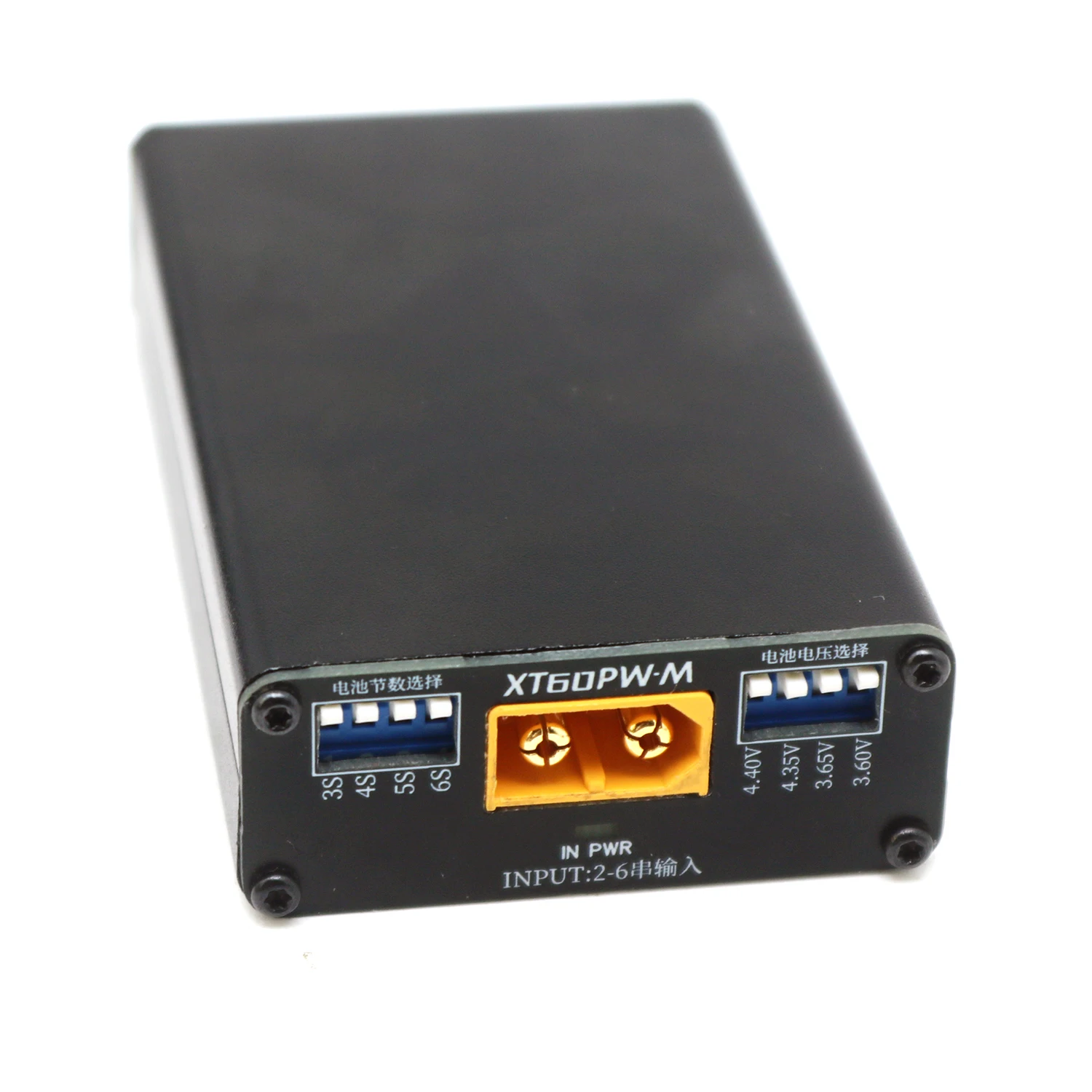 PD3.1 100W 5A Two-way Fast Charging 2S 3S 4S 5S 6S Lithium Battery Charger/Discharger LiIon Lifepo4 BMS XT60 USB Flash Charger