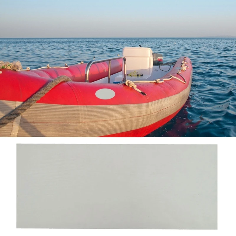 PVC Kayak Repair Patch Kit Inflatable Boats Waterproof Damaged Leaking Hole Repair Patch Kayak Swimming Pool Accessories