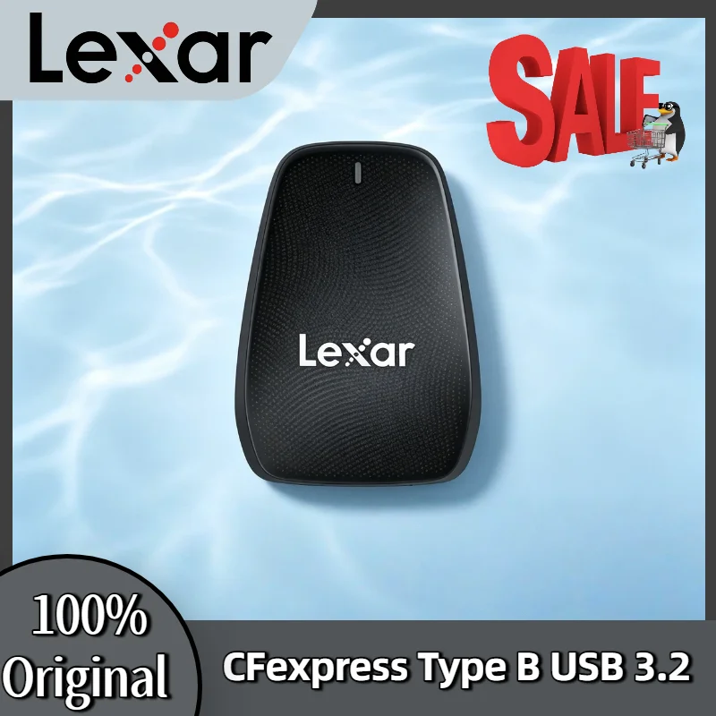 

Lexar Professional CFexpress Type B USB 3.2 Gen 2x2 Card Reader 20Gbps 1700MB s RAW 8K Transfer for Laptop PC Portable