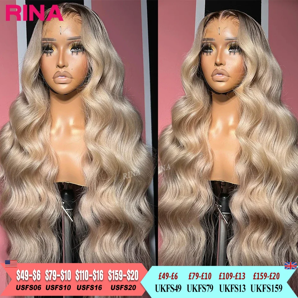 13x6 Ombre Blonde With Root Цветные