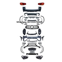 New Body Kit for M-Benz Glc-Class X253 Front & Rear Bumper Modification with Fog Light Cut-Outs Auto Application
