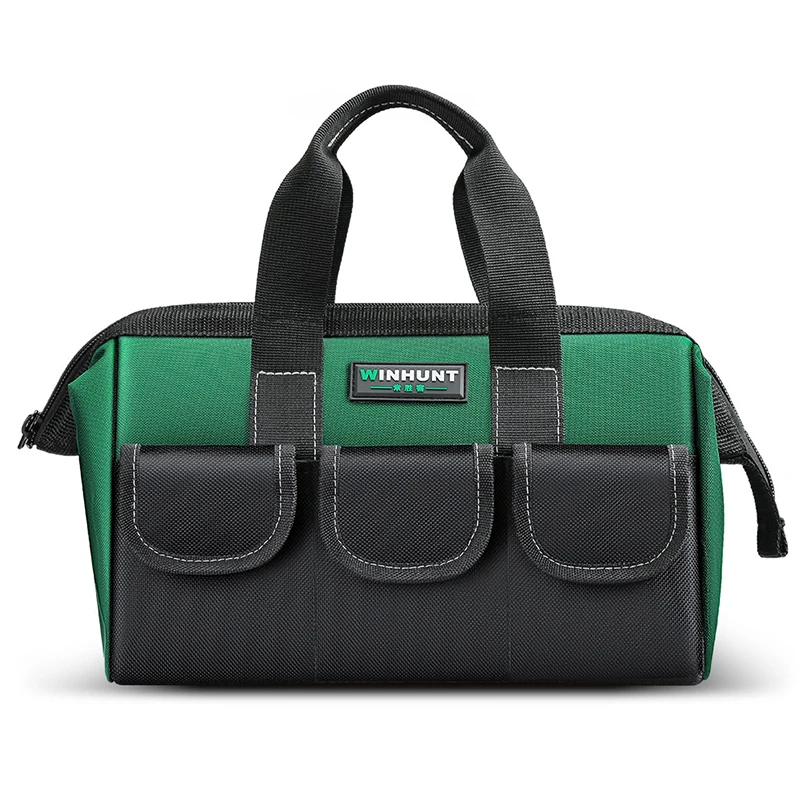 New Square Tool Bag With 30% More Capacity Waterproof Multi Pockets Tool Organizer Tool Pouch For Electrician Tools Bucket