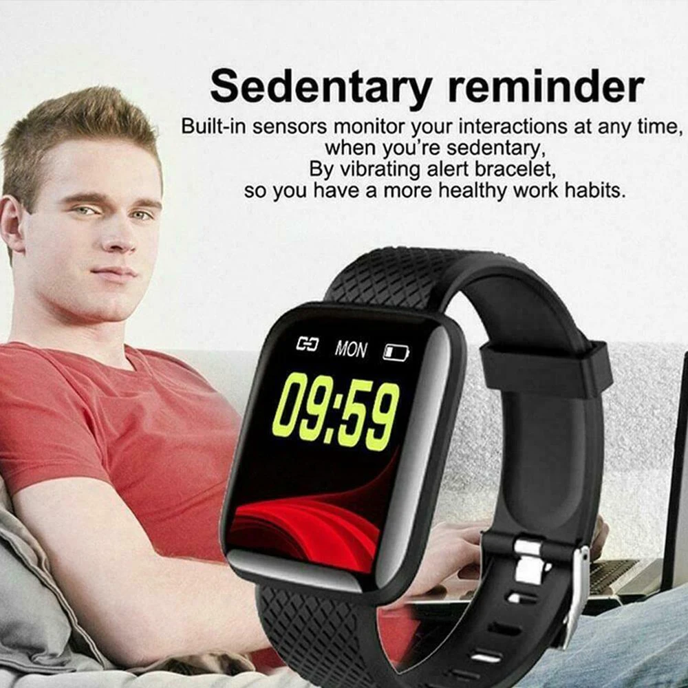 2024 New Smart Watch Full Touch Screen Sports Fitness Watch Bluetooth 5.0 Digital Smartwatch Wristwatch for Men Women-No charger