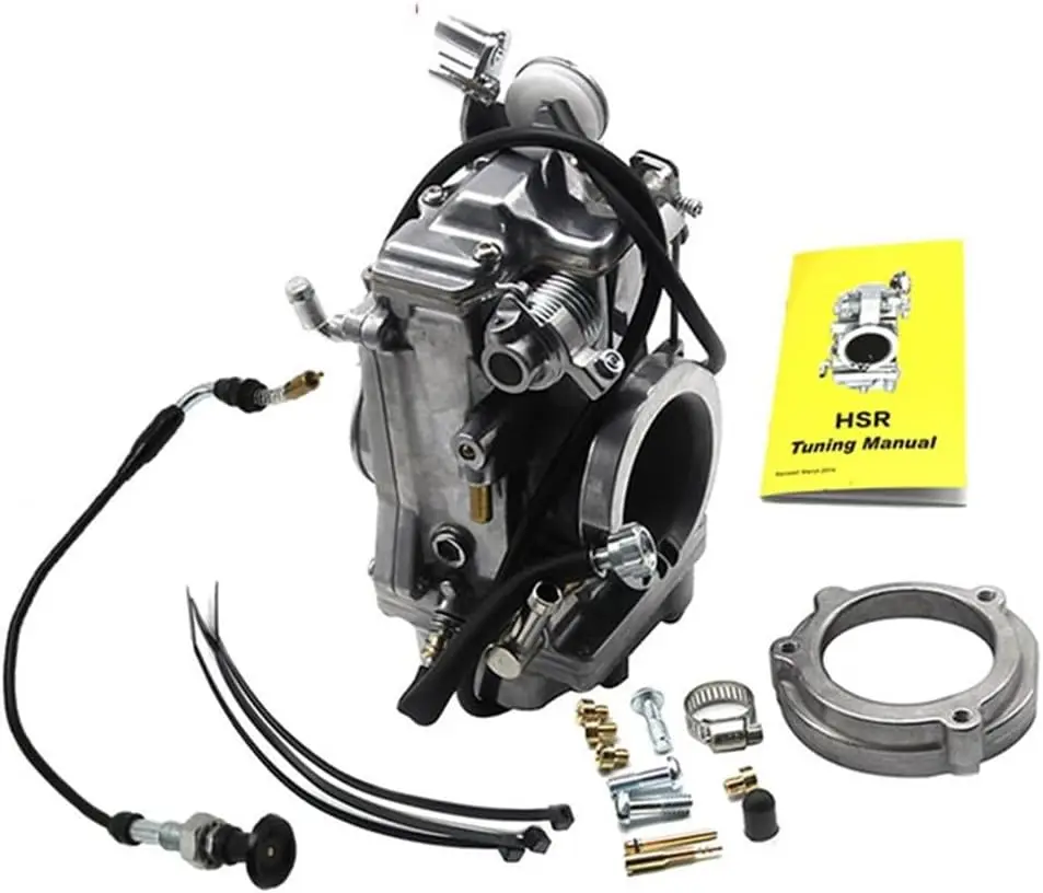 Nouveau carburateur de remplacement pour HSR42mm Harley Davidson Evo Evolution Twin Cam Motorcycle TM42-6 42mm Mikuni HSR42mm avec starter C