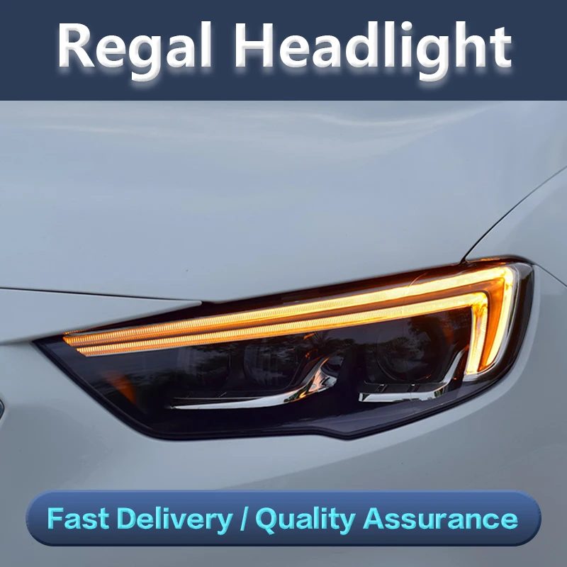 

for Buick Opel Insignia Headlights 2017-2019 Insignia LED Headlight LED DRL Hid Head Lamp Bi Xenon Lens Car Styling