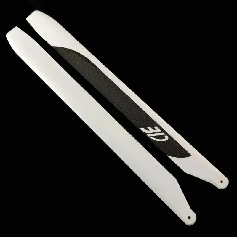 380mm Carbon Fiber Main Blade For RC450L/470/480 Alzrc 465 380 FAST Helicopter