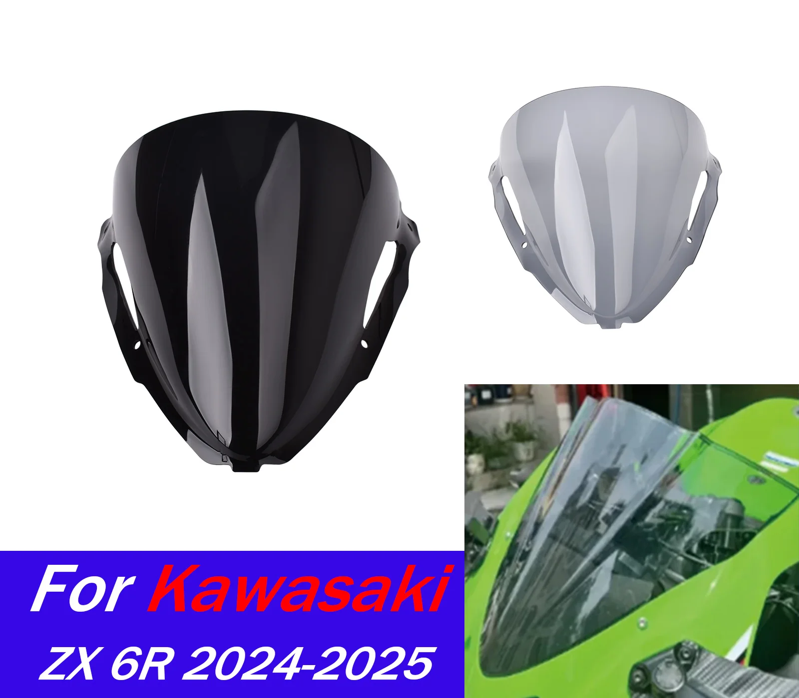 

For R1300GS Windshield Windscreen For BMW R1300 GS 2023-2025 R1300GS ADV Wind Shield Screen Motorcycle Air Deflectors Parts