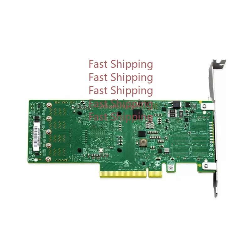 C=LSI MegaRAID Broadcom 9361-16i 16-Port SAS 12Gb PCIe 3.0 X8 2GB Cache RAID Control Adapter for Server Applications 100%