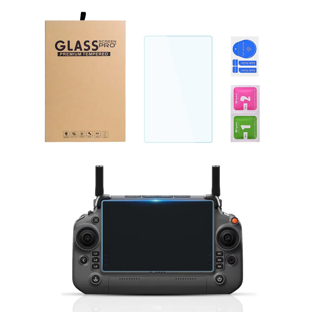 

Tempered Glass Film Screen Protector For DJI RC Plus Remote Control With Screen For T40 M30 T20P M30 M30T Drone Accessories