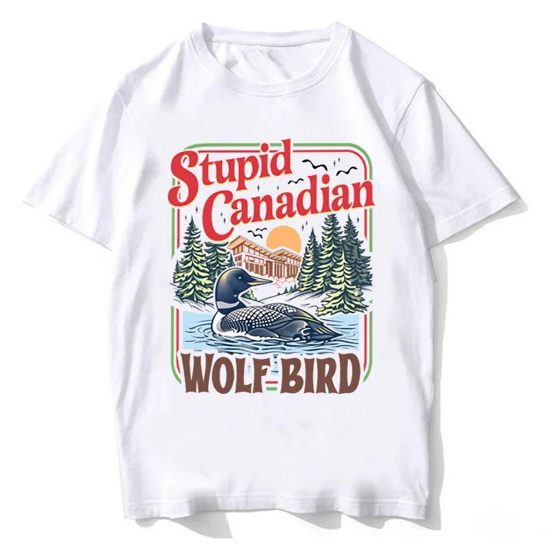 Stupid Canadian Wolf Bird Comfort Colors Shirt Heated Rivalry Inspired Women's T-shirt Team Hollander Ilya Rozanov Men Tees Tops