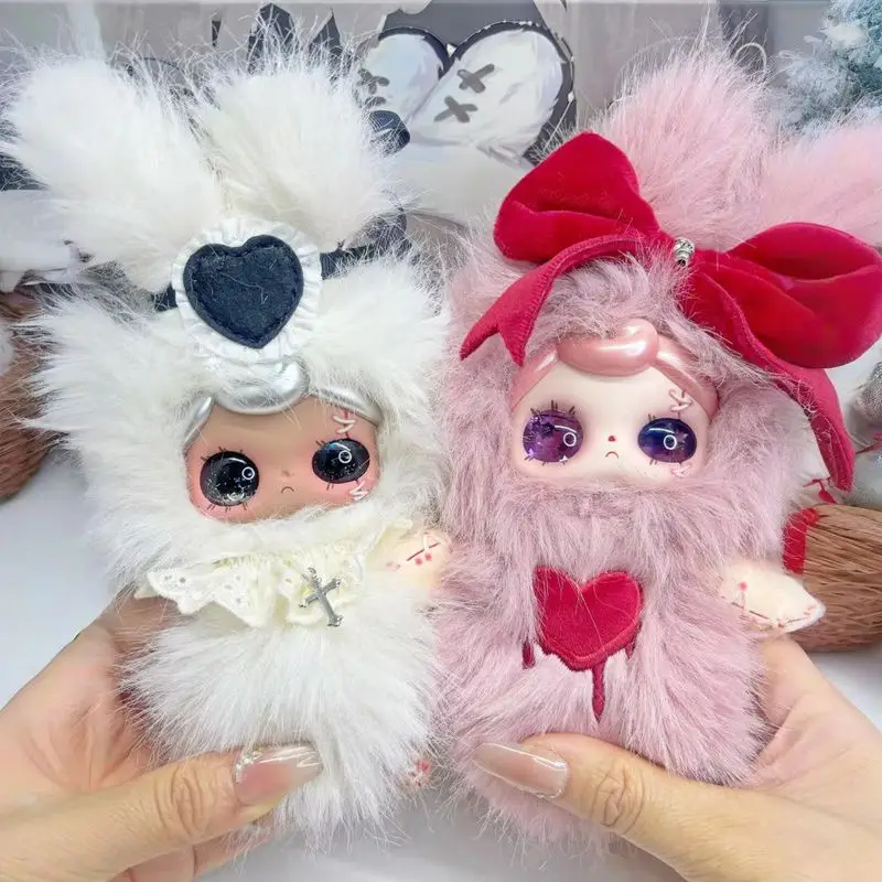 

Howonder Yuna Beneath The Nightfall Vinyl Plush Keychain Blind Box Gothic Dark Style Collectible Doll Ideal Gift For Teen Girls