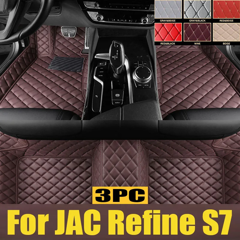 

Car Trunk Storage Mats For JAC Refine S7 T80 Sei 7 2017~2020 TPE Dirt-resistant Rear Trunk Pad Cargo Carpet Rug Auto trunk mat