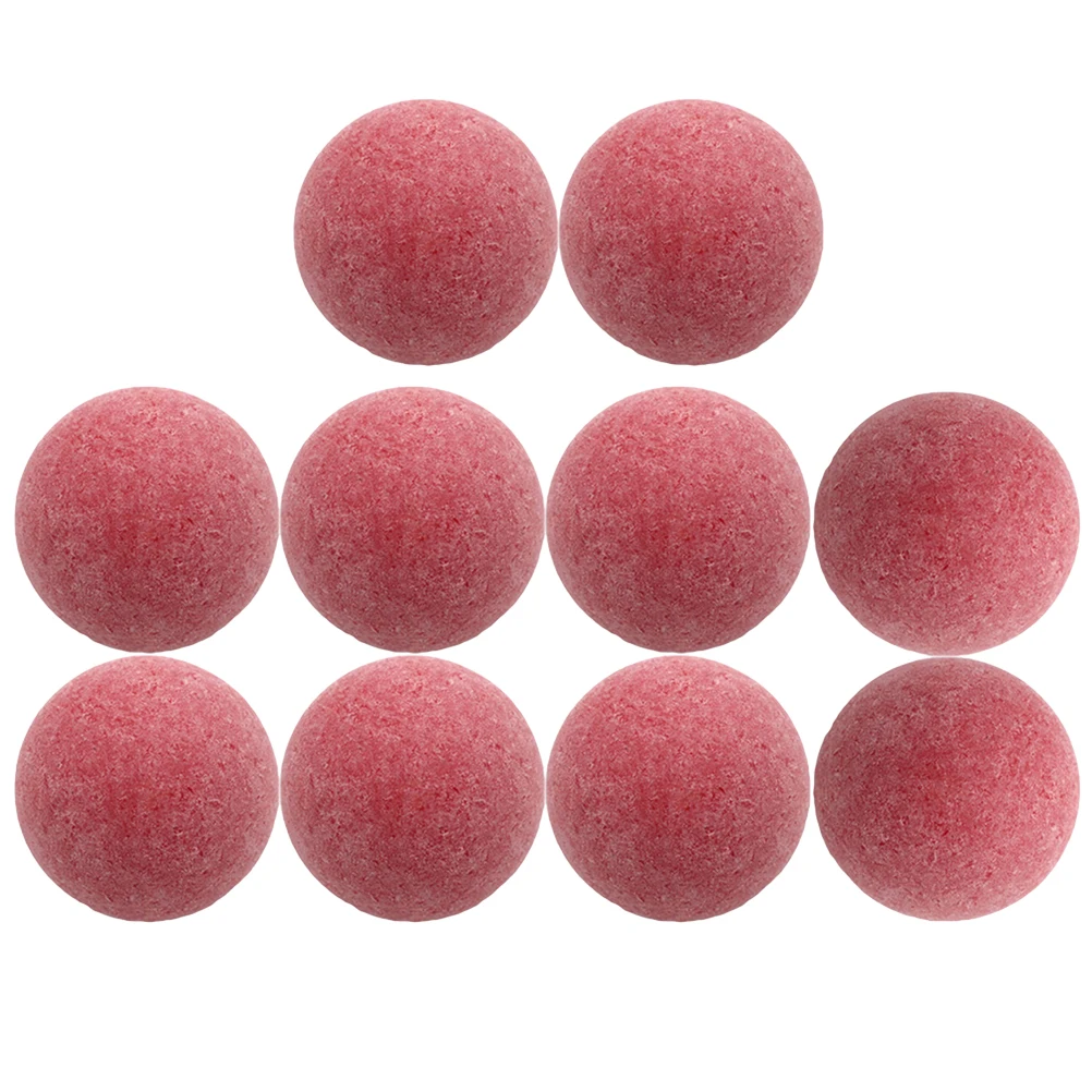 

10pcs Table Football Machine Accessories Mini Plastic Balls for Soccer Game Replacement Tabletop Toy Kids Entertainment