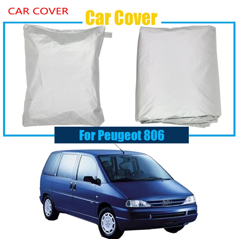 

Car Cover Auto Rain Sun Snow Resistant Protection Cover UV Anti Dustproof For Peugeot 806