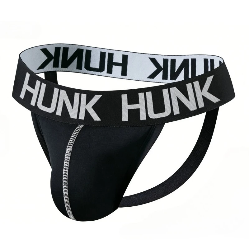 

Мужские спортивные трусы-джокстрепы с надписью, влагоотводящие, дышащие, с низкой посадкой, для тренировок, без задней части, стринги