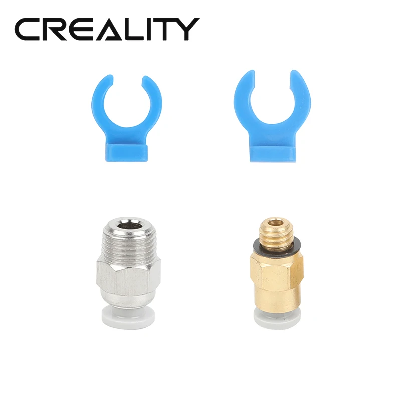 

Creality 3D Printer Part Pneumatic Connector Combination Package_Size Pneumatic Coupling_D5 Wire Clamp_D5.5 Wire Clamp