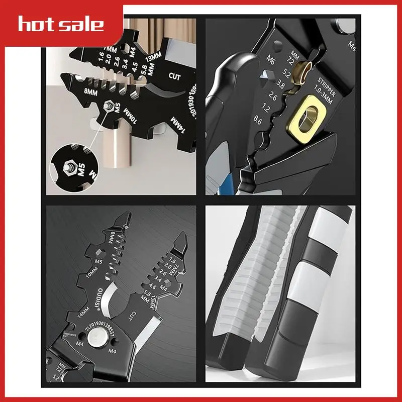 

1 Piece 25-In-1 Multifunction Wire Strippers Electeical As Shown Chrome Vanadium Steel 8Inch Multifunctional Electricion Pliers