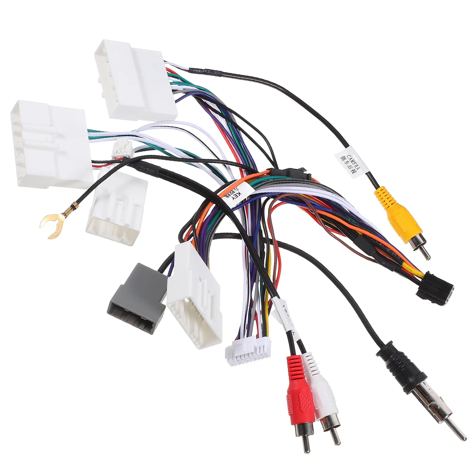 

Power Cable For Car Radio Stereo Wiring Harness Universal Automotive Wire Harness Kit Stable Power Supply Plug Play