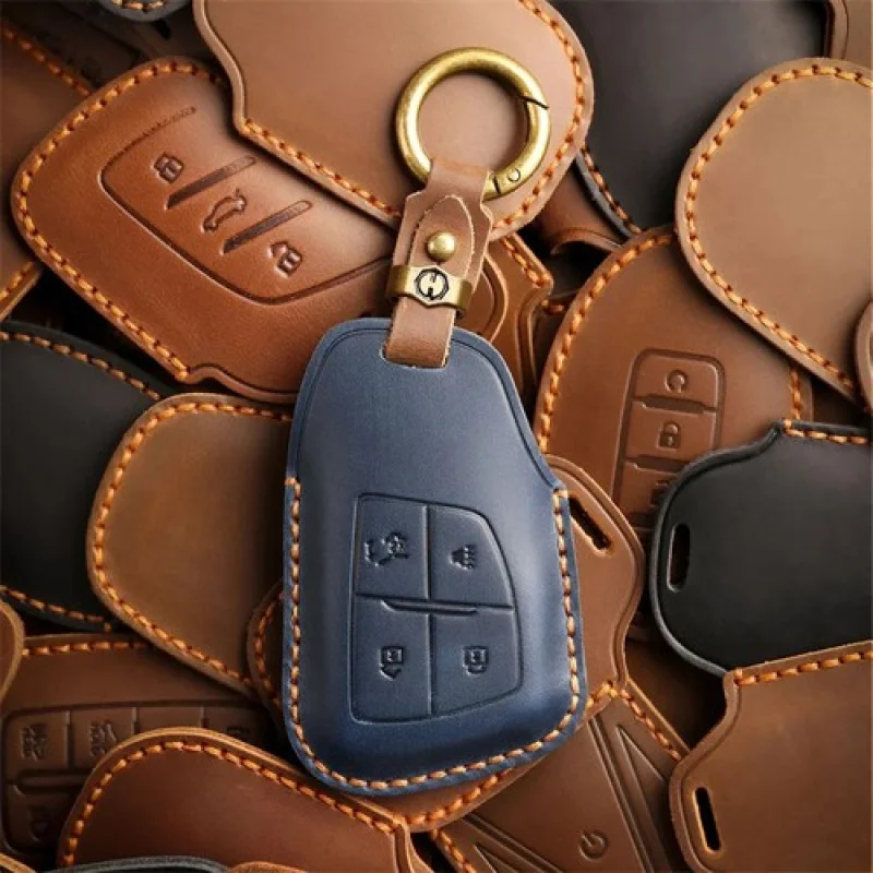 

Кожаный чехол для автомобильного брелока A + для Buick Envision Chevy Tahoe Suburban Colorado