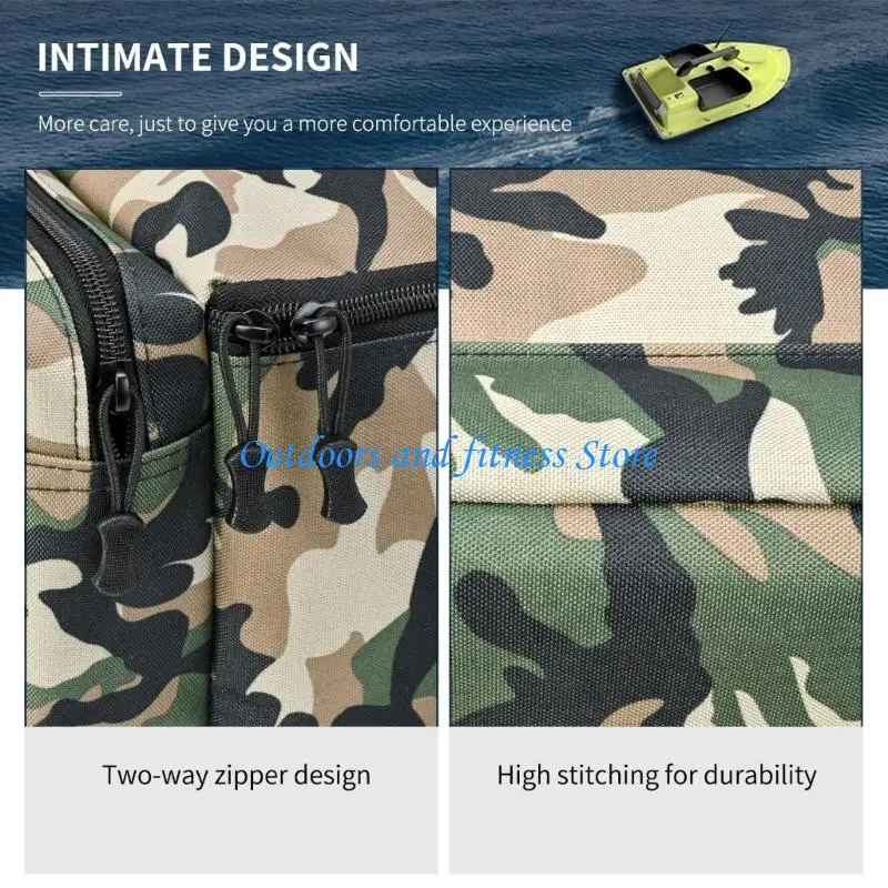 

H053 Tear Resistant Storage Bag Waterproofs Baits Boats Carry Bag Easy to Carry