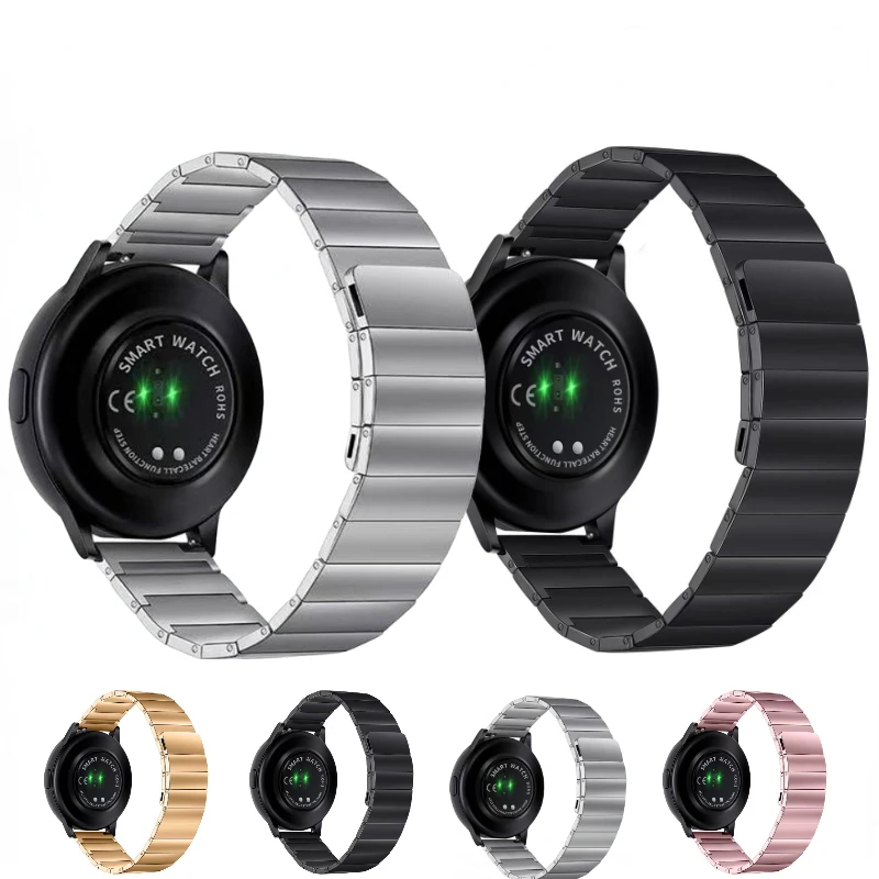 

22mm 20mm Metal Band For Samsung Watch 3/4/S3/Active 2 Huawei Watch 3/GT3 Magnetic Loop Bracelet For Amazfit GTR/Stratos Correa