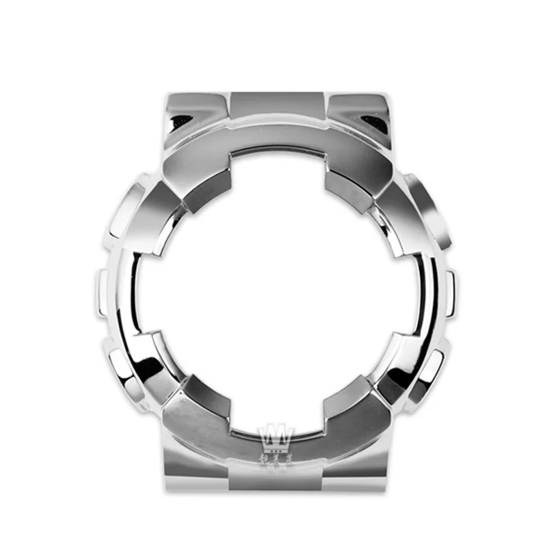 For G-SHOCK Casio GA-110GB/100/120 Black Samurai modified refined steel metal  Stainles steel bracelet with refined steel case image 5