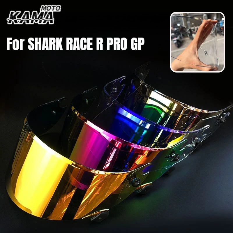 

For SHARK RACE R PRO GP Motorcycle Helmet Full Visor Full Face Helmet Shield Lens Moto Accessories Face Shield Sunshield