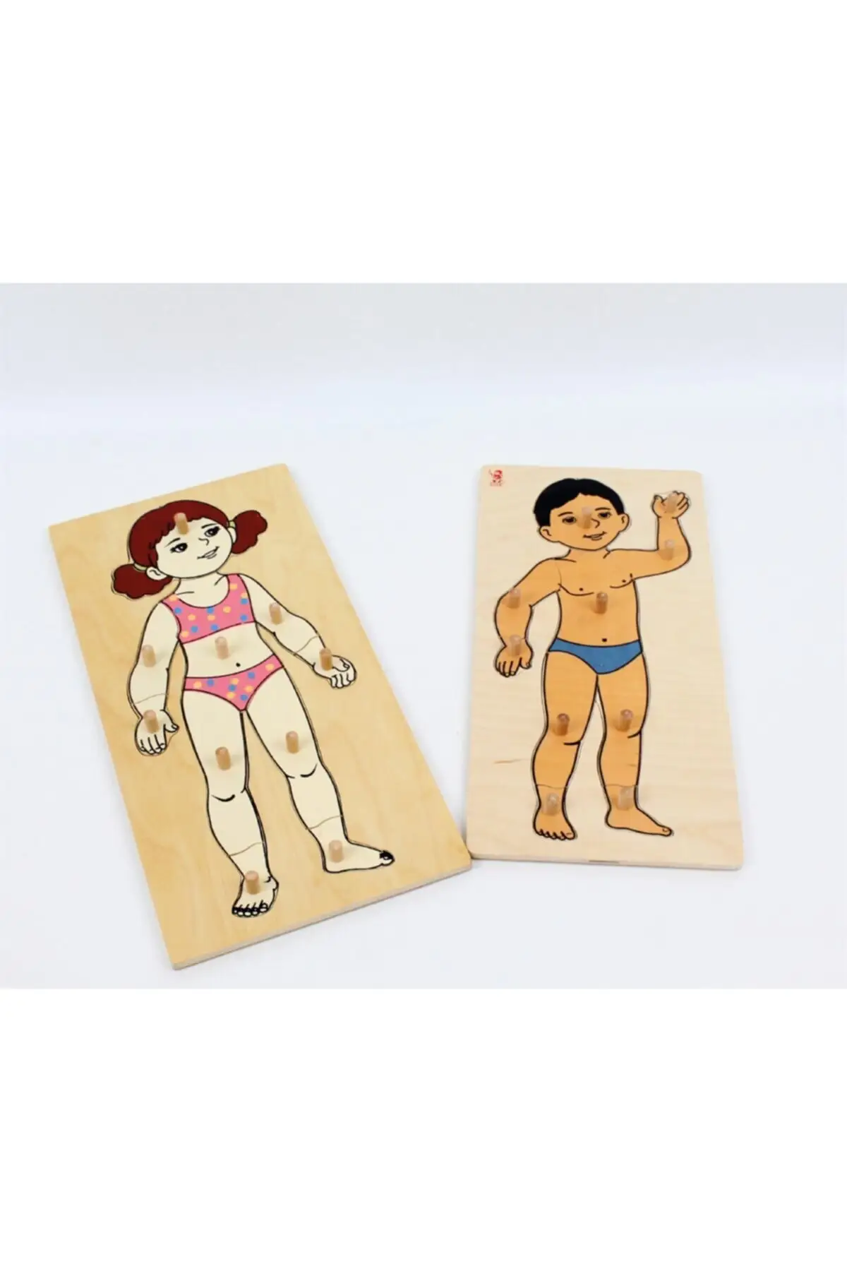 Wood Puzzle Acknowledge Our Body of Mind And Intelligence Games Girls And Men 'S Body Learning Set Preschool Educational Toys