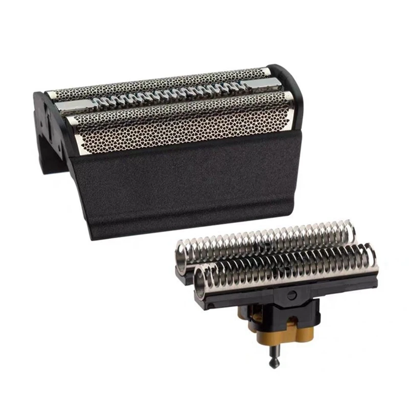 30B Lamina e taglierina Testina di ricambio per Braun Serie 3 199S1 4747 4737 5745 Rasoi Testine per rasoio elettrico Copertura a rete-Little Sho