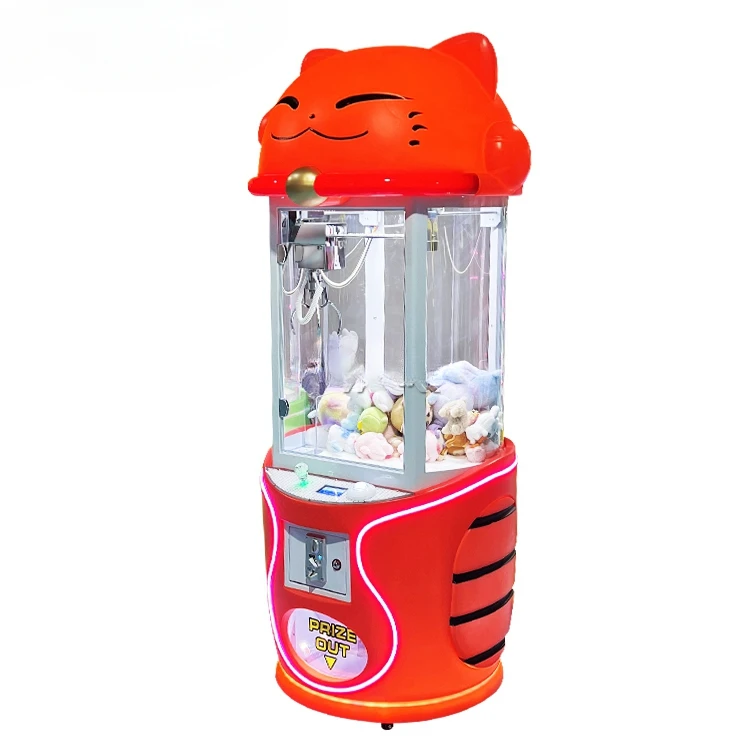 Coin-operated game  Arcade machine Cute cat claw machine Toy vending