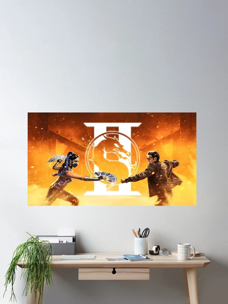 2026 Mortal Kombat 2 Movie, Art Print Canvas Poster, Living Room Decor, Home Wall Picture