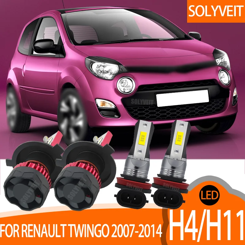 

High Performance LED Headlight Foglamp Kit Car Light Bulb 6000k FOR Renault Twingo 2007 2008 2009 2010 2011 2012 2013 2014