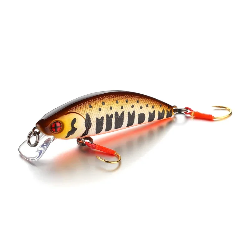 New Peche Leurre LTHTUG PHOXY MINNOW HW 40S 2.6g 50S 4.5g Sinking Minnow With Assisthook Stream Fishing Lures For Perch Pike Tro