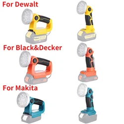 3 inch Emergency Light For Makita Milwaukee Bosch Dewalt Ryobi Craftsman Black&Decker 14.4V-18V Lithium Battery Flashlight Light