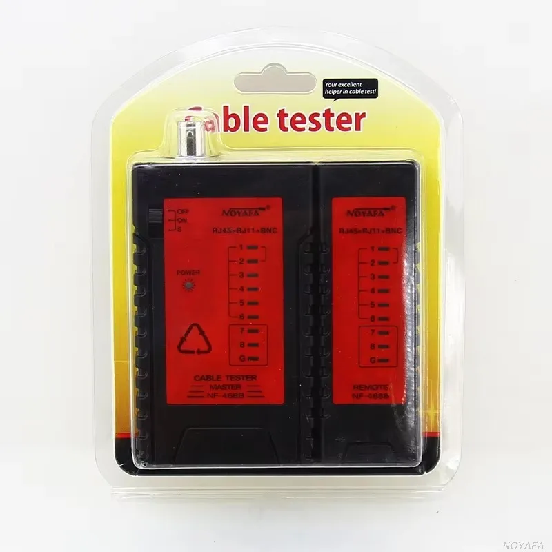 

RJ45/RJ11/BNC Ethernet Cable Tester