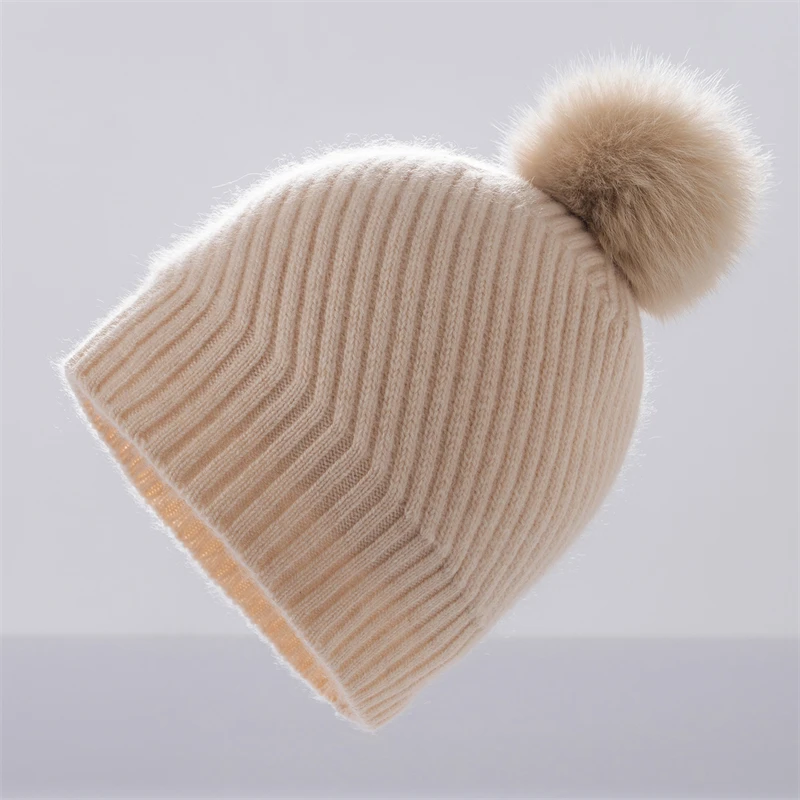 

KOIJINSKY Women's Autumn/Winter 35% Cashmere Knitted Hat