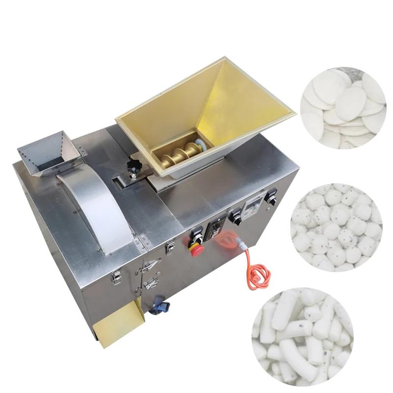 

Multi-function Dough Cutting Machine For Dumpling Buns Pulling Noodle Taro Round Flatbread Stuffing Dough Divider Machine